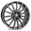 AEZ Atlanta 18×8 matt graphite polished